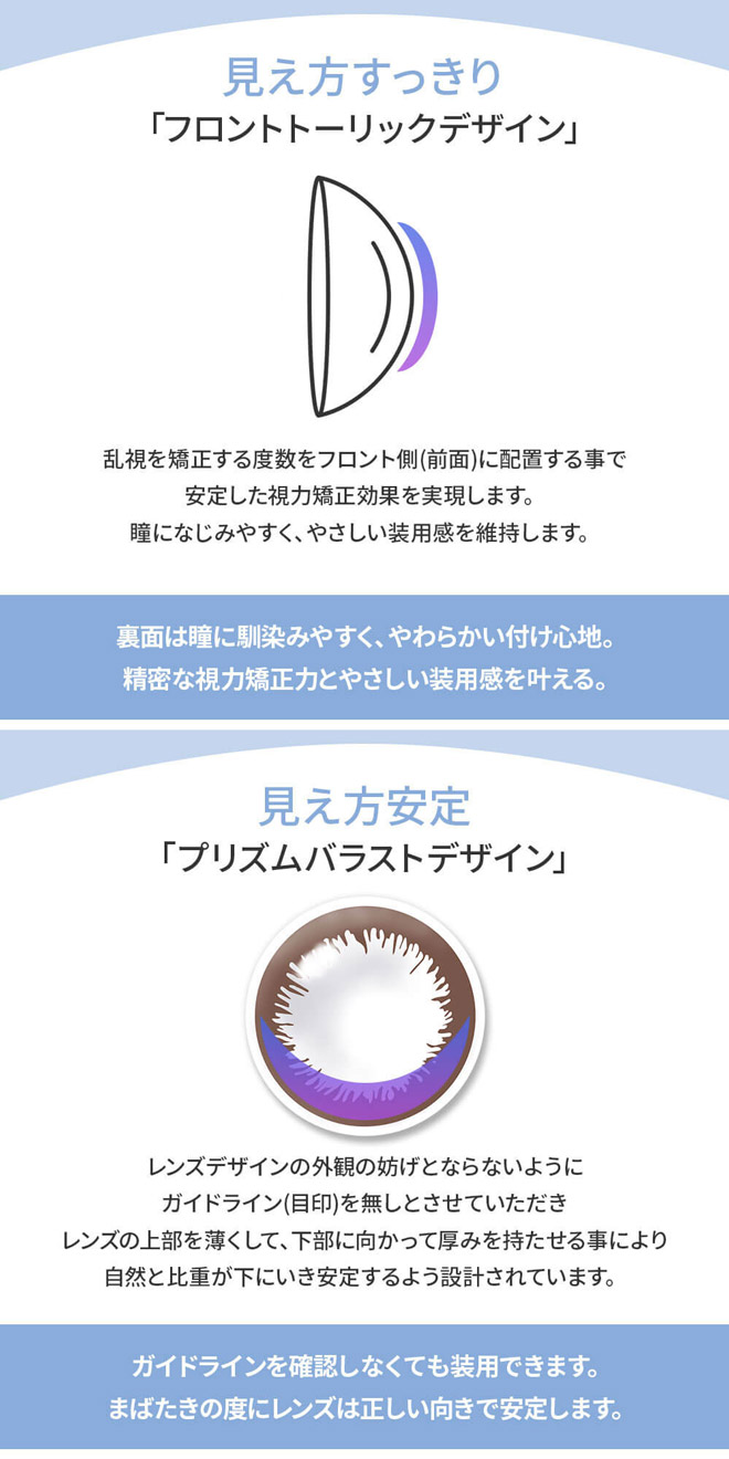 エンジェルアイズワンデートーリックUVプラス アクセントブラック 10枚入