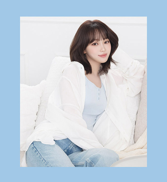 レヴィアブルーライトバリアワンデークリア 30枚入 KIM CHAEWON (キム・チェウォン)