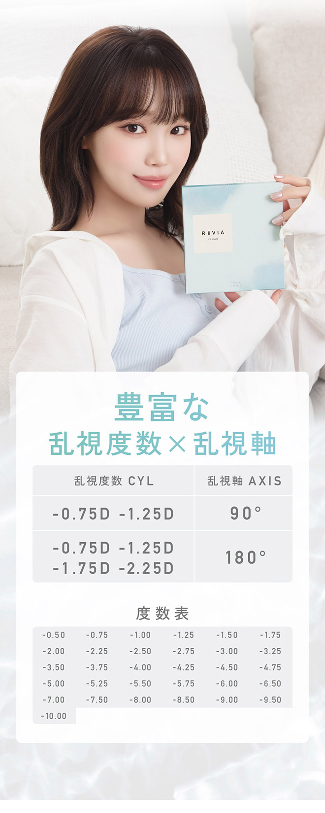 レヴィアクリアトーリック 10枚入 KIM CHAEWON (キム・チェウォン)