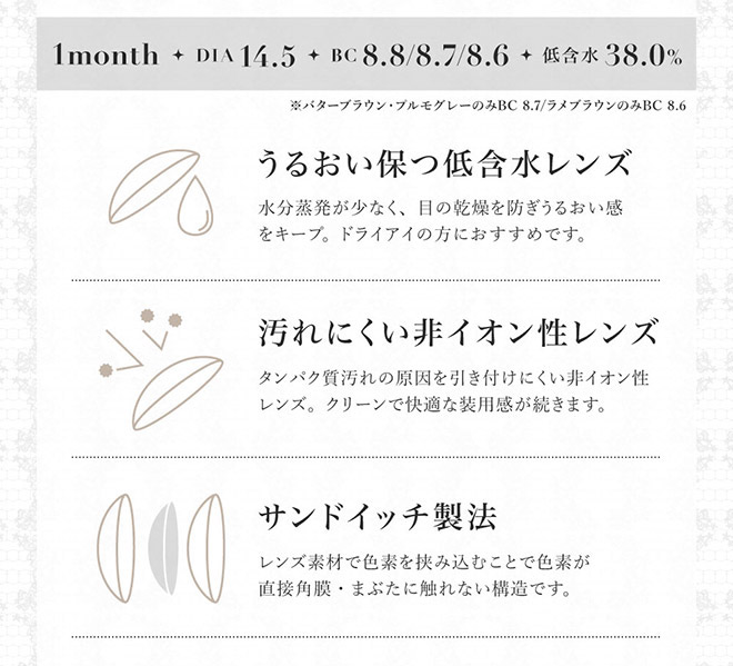 シークレットキャンディーマジックワンマンス NO.7ブラウン 度なし1枚入 板野友美(ともちん)